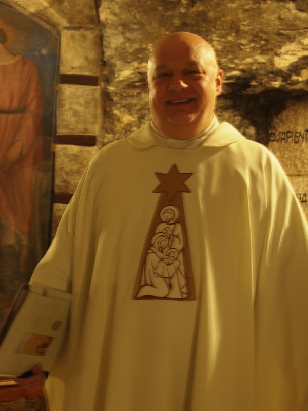 Fr Paul in Nativity Vestments